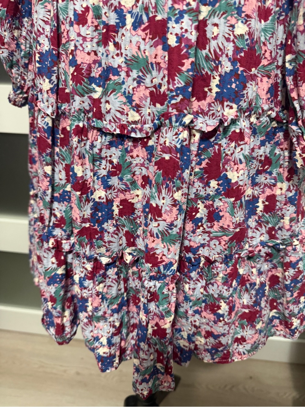 Madewell Amalia Floral Tiered Mini Dress - Picture 8 of 11